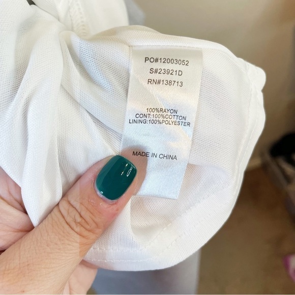 Doe & Rae Blue Gray Beachy Stripe Sleeveless Maxi Dress Size Medium - Picture 5 of 9